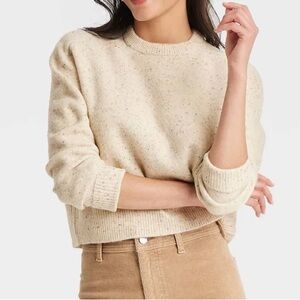 Women's Cozy Knit Crewneck Pullover Sweater - Universal Thread™ XS